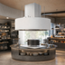 Thumbnail image #5 for Avtec SimpleSpec 60-Inch Round Type I Exhaust-Only Island Display Cooking Hood