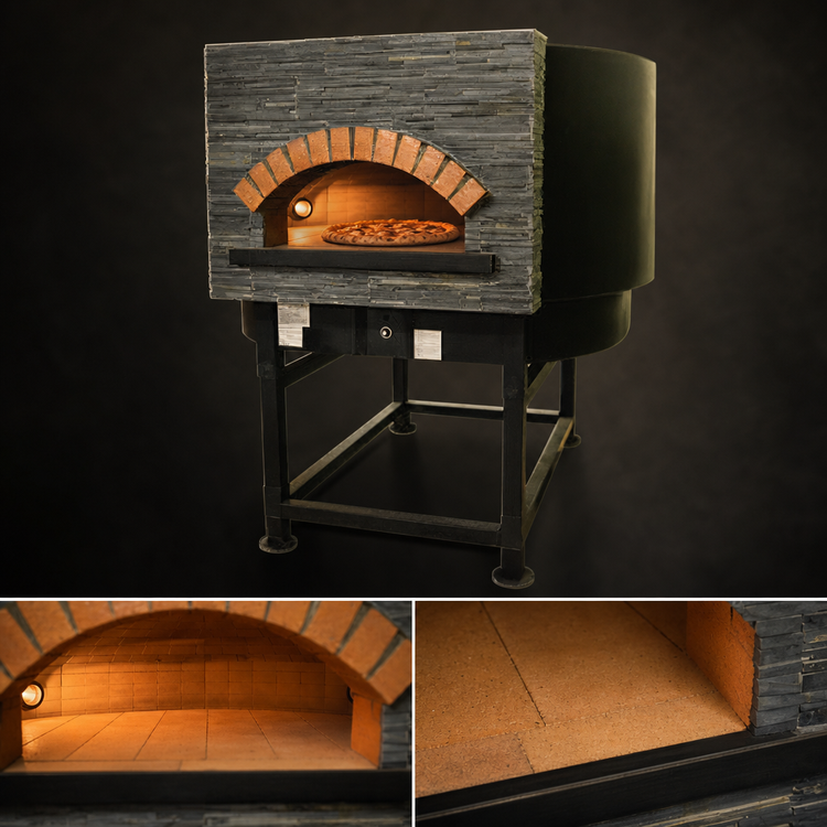 Product image #4 for Univex DOME59R Artisan Round Stone Hearth Gas Pizza Dome Oven