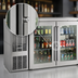 Thumbnail image #5 for Perlick BBSN52 52-Inch Narrow Door 2-Section Self-Contained Back Bar Refrigerator