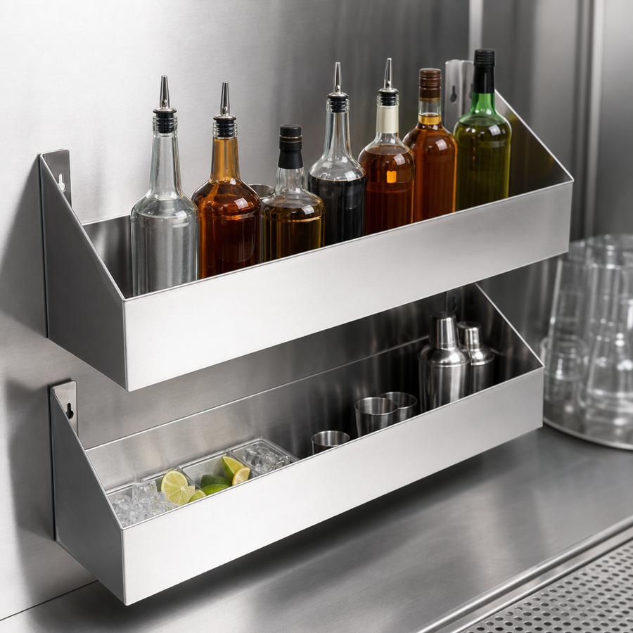 18-Gauge Stainless Steel Construction