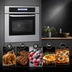 Thumbnail image #4 for Summit Appliance 24-Inch Built-In Electric Convection Wall Oven, 2.5 Cu. Ft., Stainless Steel