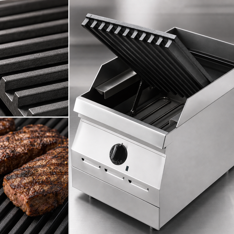 Product image #4 for Garland Designer Series ED-30B 30-Inch Electric Countertop Charbroiler