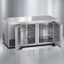 Thumbnail image #4 for Hoshizaki Steelheart 67-Inch Two-Section Undercounter Reach-In Refrigerator with Side-Mounted Self-Contained Refrigeration