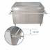 Thumbnail image #4 for BK Resources 72 Inch x 30 Inch Stainless Steel Self-Serve Beverage Counter with Urn Trough and Drop Shelf