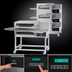 Thumbnail image #4 for Lincoln Impinger II Triple-Stack Gas Conveyor Pizza Oven Package with easyTouch Controls
