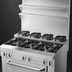 Thumbnail image #4 for Southbend Platinum Heavy Duty 48-Inch Natural Gas Modular Sectional Range with 4 Open Burners and 4 Step-Up Rear Burners
