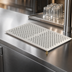 Thumbnail image #4 for Perlick Drop-In Stainless Steel Drip Tray Trough for Service Stations, 30 x 18 Inches