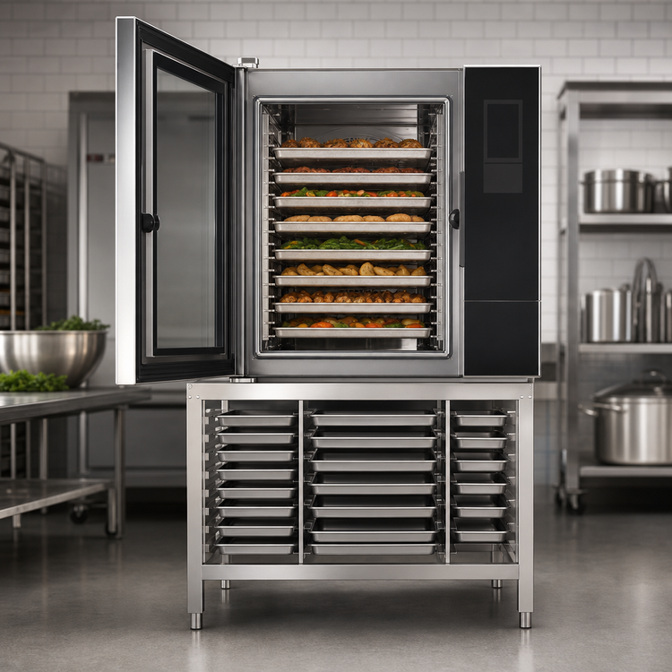 Product image #4 for Blodgett Invoq 10-Pan Electric Boilerless Combi Oven Steamer