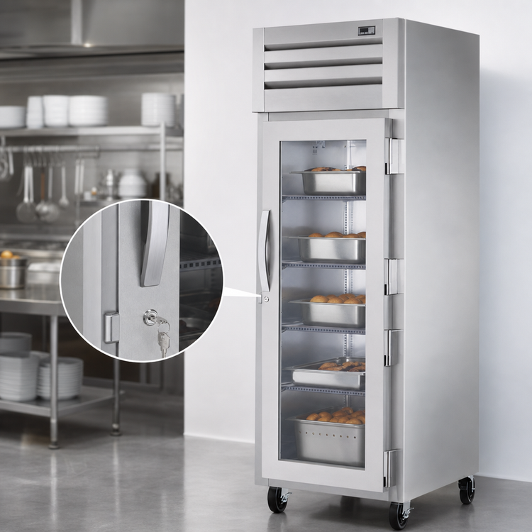 Product image #4 for SPEC SERIES 1-Section Heated Reach-In Holding Cabinet with Glass Door