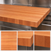 Thumbnail image #4 for Boos Block American Cherry Edge Grain Kitchen Countertop, 72 x 36 x 3 Inches, Varnique Finish