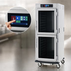 Thumbnail image #4 for Metro C5 C599-SDC-LPDS Full-Height Pass-Thru Controlled Humidity Heated Holding & Proofing Cabinet, 17-Pan, Glass/Solid Dutch Doors