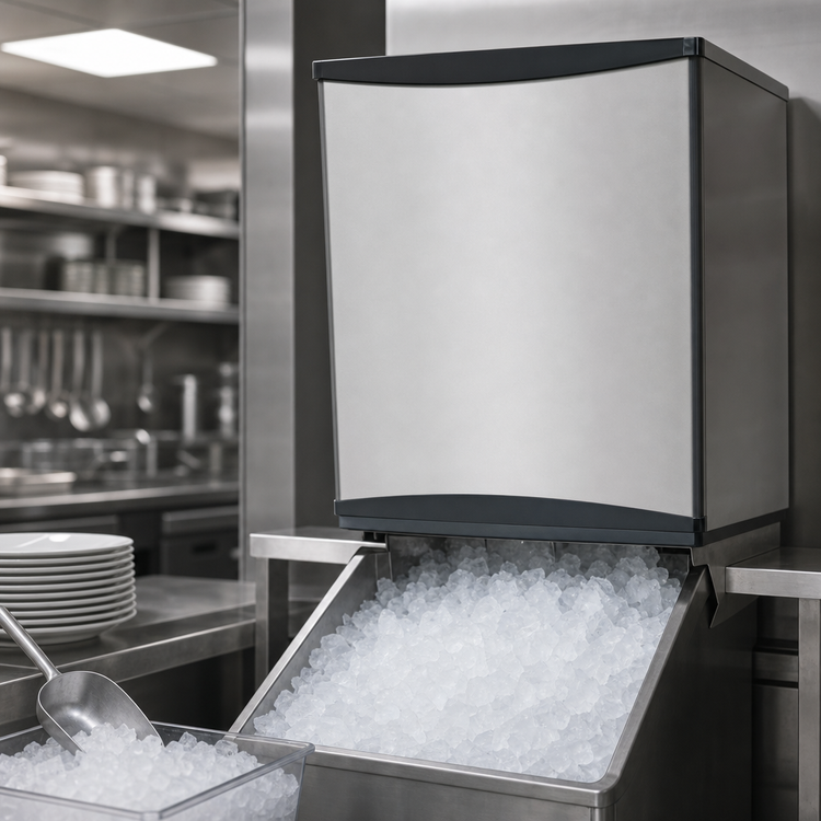 Product image #4 for Scotsman Prodigy Plus FS1222R-32 Remote-Cooled Flake Ice Machine Head, 1,250 lb/Day