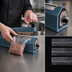 Thumbnail image #4 for Omcan USA Manual Countertop Impulse Bag Sealer, 8-Inch Seal Bar, 110V