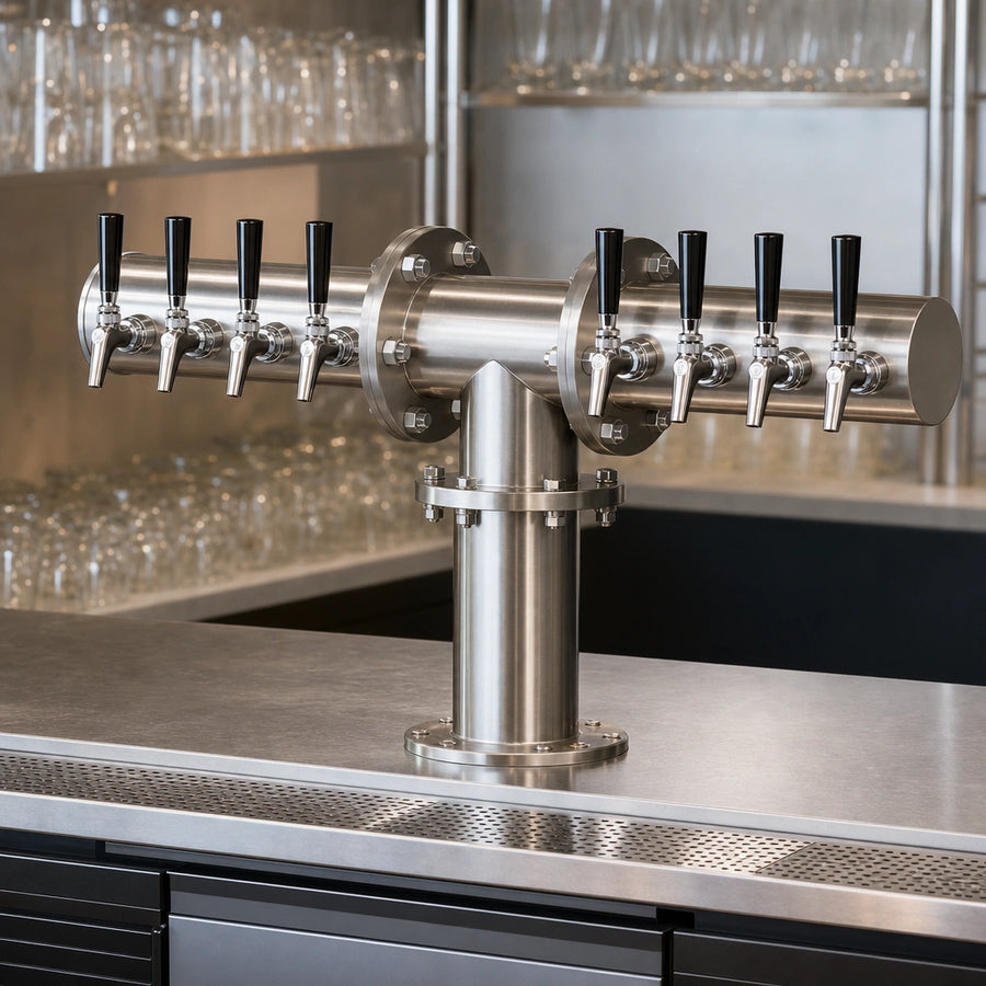 Eight-Faucet Capacity