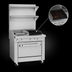 Thumbnail image #4 for Southbend Platinum Heavy Duty 36-Inch Commercial Gas Range with 24-Inch Griddle, 12-Inch Charbroiler and Cabinet Base