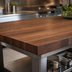 Thumbnail image #4 for John Boos Boos Block American Black Walnut Edge Grain Kitchen Countertop, 60