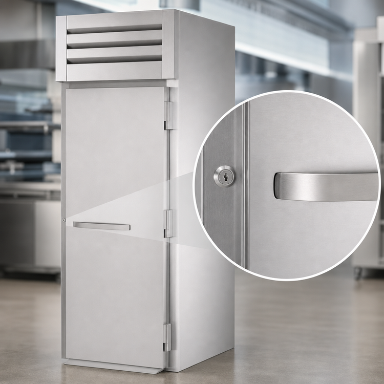 Product image #4 for True SPEC SERIES Roll-In Heated Cabinet, 1-Section, Stainless Steel Door with Lock