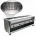 Thumbnail image #4 for Advance Tabco HDSW-5-240-BS Heavy Duty Electric Sealed Well Hot Food Table with Enclosed Base, 5 Wells, 208/240V