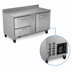 Thumbnail image #4 for Victory Refrigeration 60-Inch Two-Section Worktop Freezer Counter with 1 Door and 2 Drawers