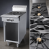 Thumbnail image #4 for Garland Cuisine Series Heavy-Duty 18-Inch Gas Add-A-Unit Range Section with 2 Open Burners and Storage Base
