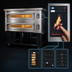 Thumbnail image #5 for Marra Forni ELST73-44/2 Two-Deck Electric Stackable Deck Oven with 73 x 44-Inch MarraStone Surfaces