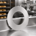 Thumbnail image #4 for BakeryXpress 10-Inch Stainless Steel Dough Ring Finished Crust Mold
