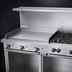 Thumbnail image #4 for Garland G Starfire Pro 60-Inch Gas Restaurant Range with 4 Open Burners and 36-Inch Griddle