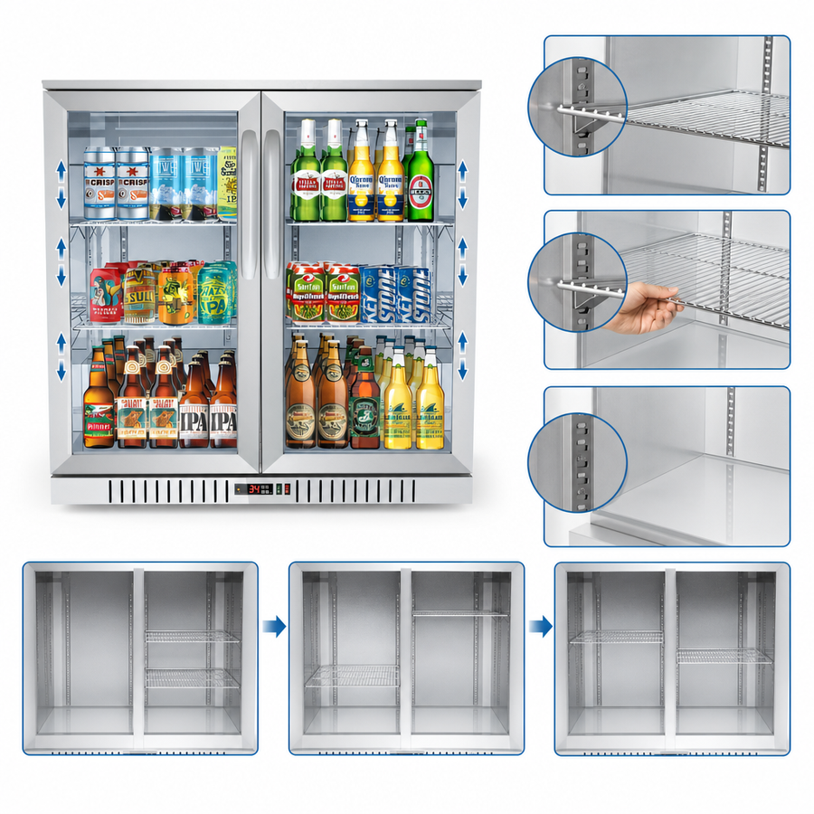 Four Adjustable Shelves