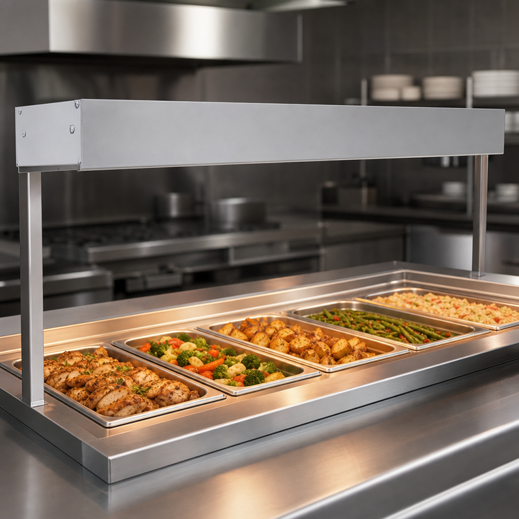 Product image #4 for Hatco Glo-Ray 48-Inch Infrared Strip Heater, Unlighted, 800W, Aluminum
