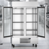 Thumbnail image #4 for Beverage-Air Horizon Series Two-Section Glass Door Reach-In Refrigerator, 40.2 Cu. Ft., Bottom-Mounted Self-Contained