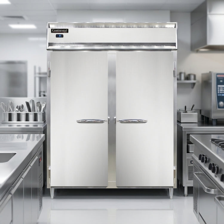Product image #3 for Continental Refrigerator D2FESNSA Designer Line Wide Two-Section Reach-in Freezer