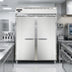 Thumbnail image #3 for Continental Refrigerator D2FESNSA Designer Line Wide Two-Section Reach-in Freezer