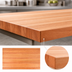 Thumbnail image #4 for John Boos Boos Block American Cherry Edge Grain Kitchen Countertop, 60 x 27 x 3 Inch, Varnique Finish