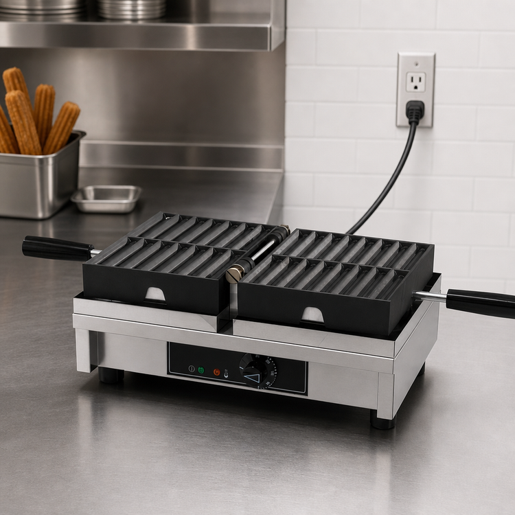 Product image #4 for Krampouz Churro Grill with 180° Opening
