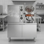 Thumbnail image #3 for Crown ECX-2-6 Two-Compartment Electric Convection Steamer with 6 Gallon Kettle