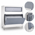 Thumbnail image #4 for SmartGATE SG1300S-48 Single Door 1320 lb. Stainless Steel Upright Ice Storage Bin