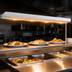 Thumbnail image #4 for Nemco 24-Inch Dual Remote-Controlled Infrared Strip Heat Lamp with Lights