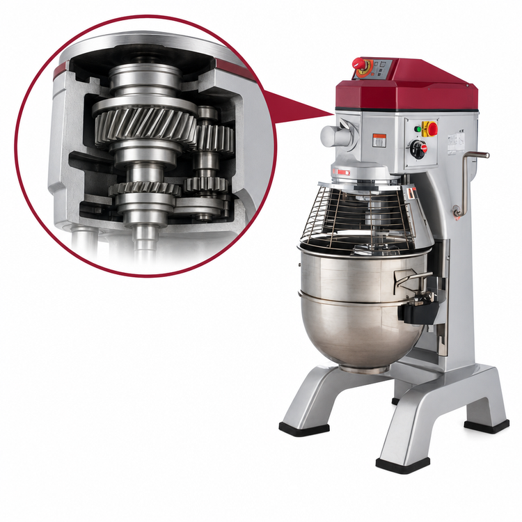Product image #4 for Axis AX-M40 40-Quart Gear-Driven Floor Model Planetary Mixer