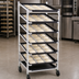 Thumbnail image #5 for DoughXpress DXDC-5 Dough Ball Storage Cart with 7 Slanted Trays, 63-Tub Capacity