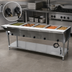Thumbnail image #4 for Advance Tabco Triumph (Supreme) 5-Well Electric Open Well Hot Food Table with Undershelf and Cutting Board, 77-3/4 Inch