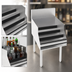 Thumbnail image #4 for Krowne Royal Series Freestanding Narrow Liquor Display, 20 x 24 Inches, 5-Step, 25-Bottle Capacity
