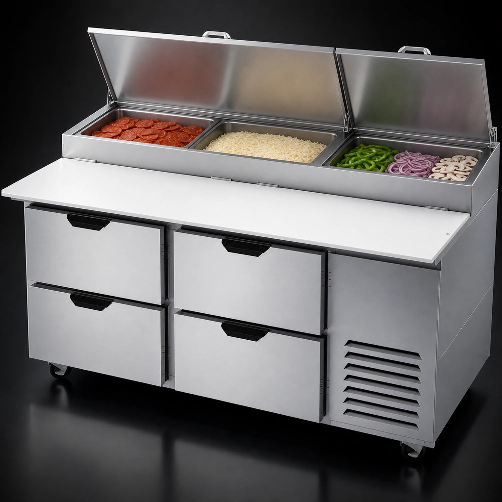 Three Full-Size Pan Top