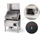 Thumbnail image #4 for Cleveland Range DuraPan SGL30TR 30-Gallon Gas Braising Pan/Tilting Skillet with Modular Open Base and Hydraulic Hand Tilt