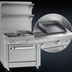 Thumbnail image #4 for Southbend Platinum 32-Inch Heavy Duty Gas Range with 16-Inch Hot Top, 16-Inch Griddle, and Convection Oven