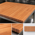 Thumbnail image #4 for Boos Block Blended Edge Grain American Cherry Kitchen Countertop, 60 x 42 x 1-1/2 Inch, Varnique Finish