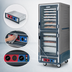 Thumbnail image #4 for Metro C5 3 Series Full-Height Mobile Heated Holding & Proofing Cabinet, Gray Insulation Armour, Dutch Clear Doors