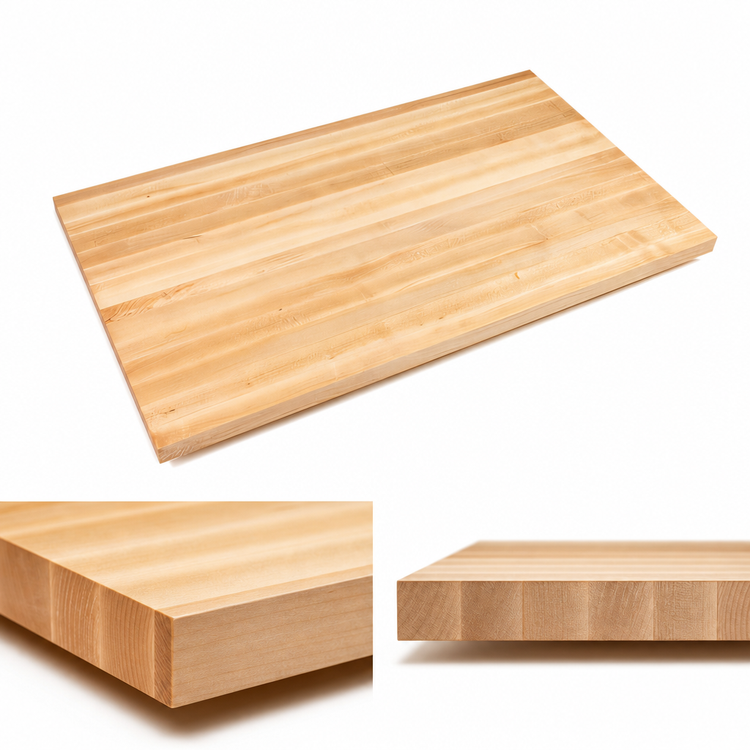 Product image #4 for Boos Block Northern Hard Rock Maple Edge Grain Kitchen Countertop, 120 x 32 x 1-1/2 Inch, Penetrating Oil Finish