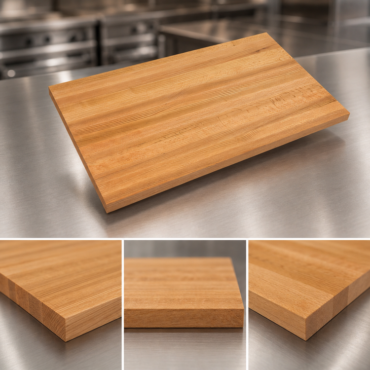 Product image #4 for John Boos Appalachian Red Oak Island Countertop, 60 x 36 x 1-1/2 Inch, Varnique Finish