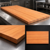 Thumbnail image #4 for John Boos Boos Block American Cherry Edge Grain Kitchen Countertop, 144 x 36 x 3 Inch, No Backsplash
