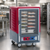 Thumbnail image #4 for Metro C5 3 Series Half-Height Mobile Heated Holding and Proofing Cabinet with Clear Polycarbonate Door, 17-Pan, 120V